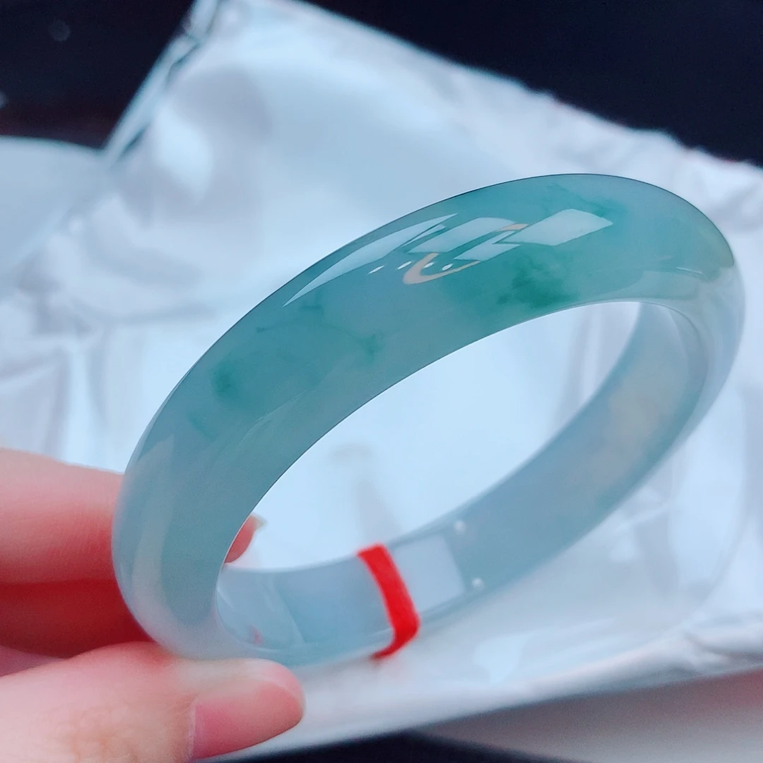 翡翠未镶嵌手镯缅甸天然翡翠A货手镯