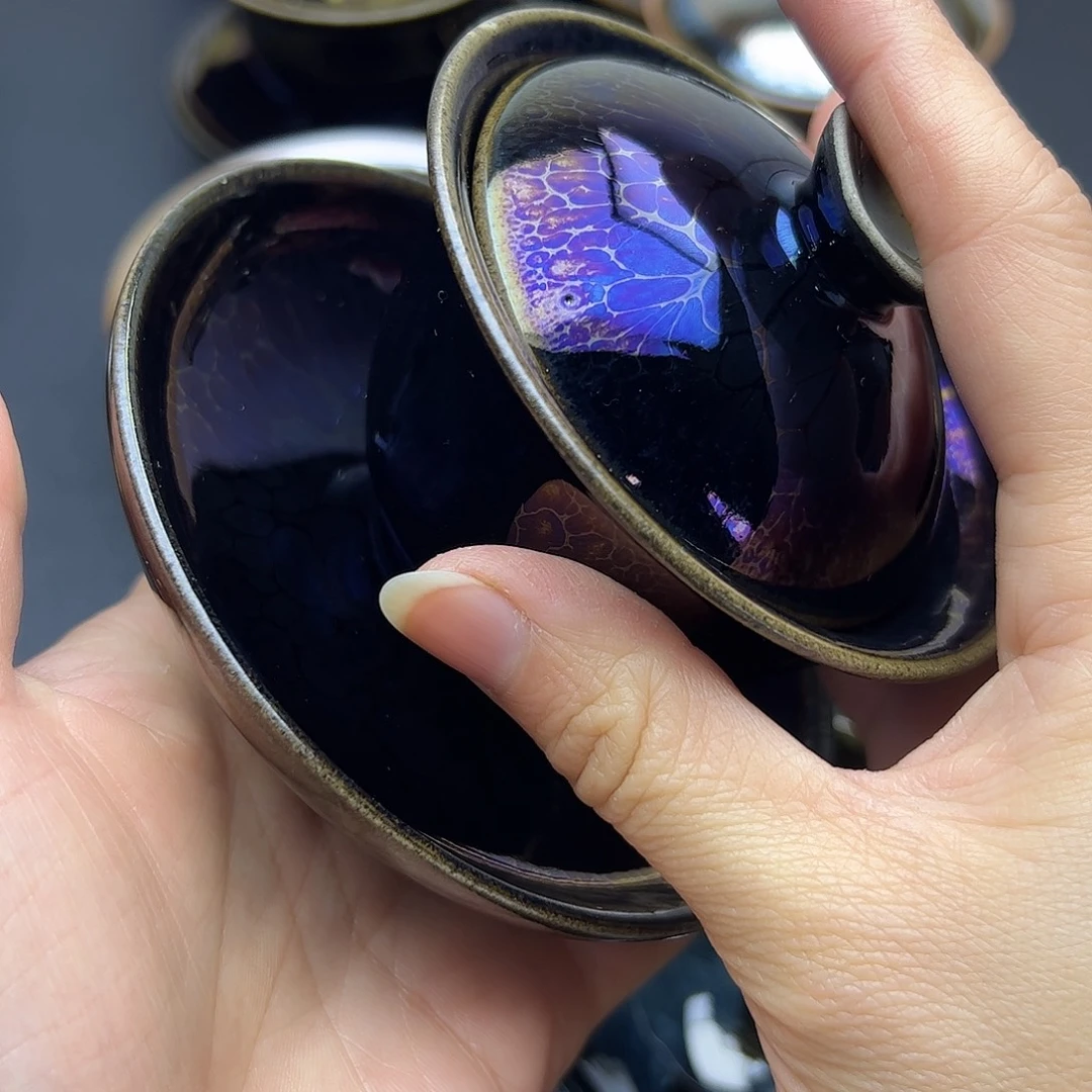 茶盏建窑建盏主人杯