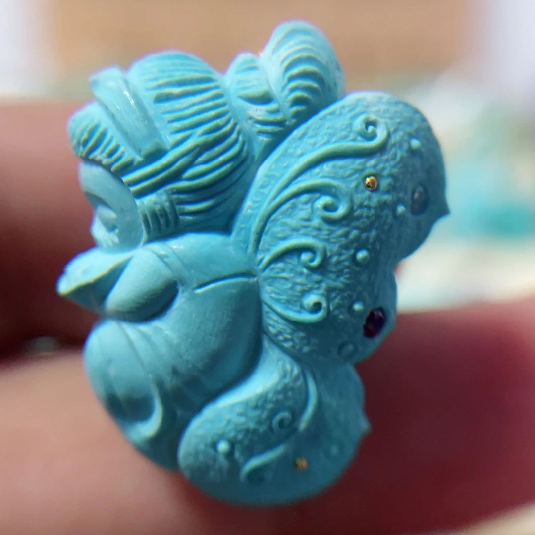 绿松石配饰未镶嵌