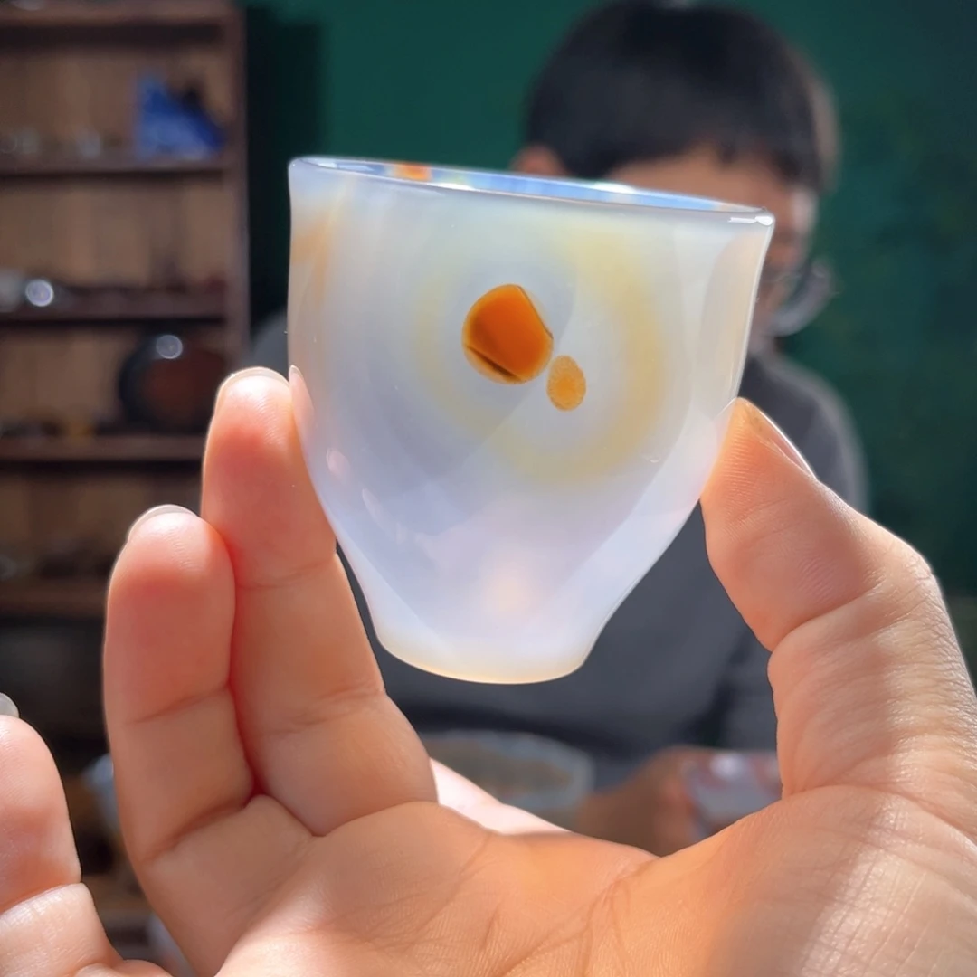 玛瑙/玉髓茶器未镶嵌