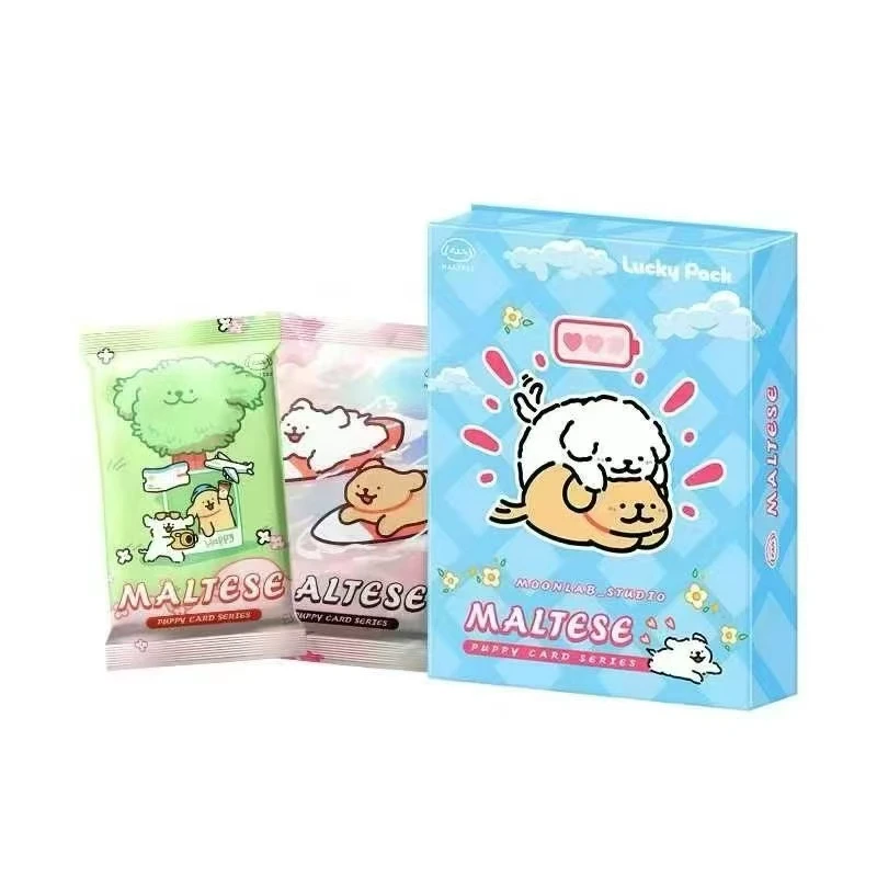 【吃吃】Luckypack线条小狗第一弹收藏卡牌拆卡