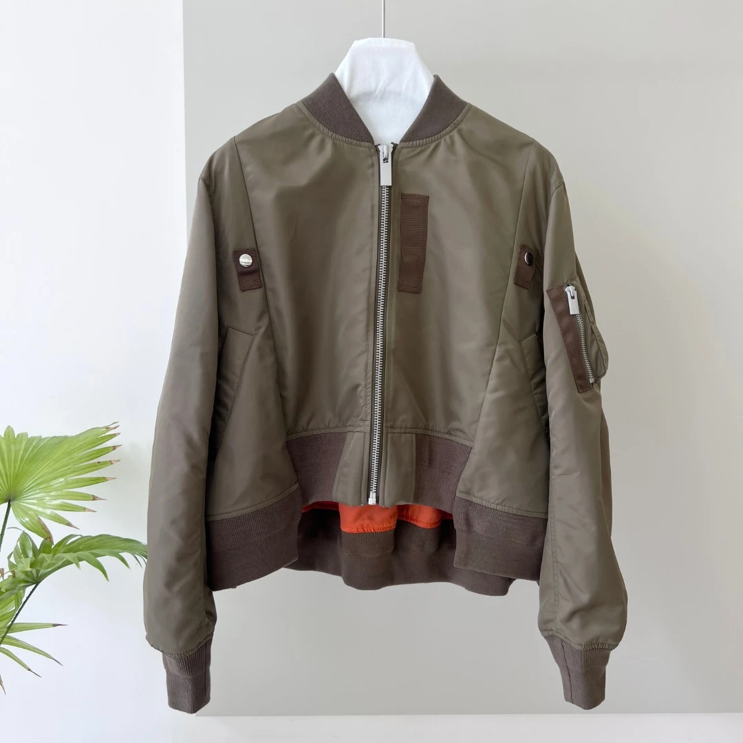 11131个性时尚潮流设计棒球服外套