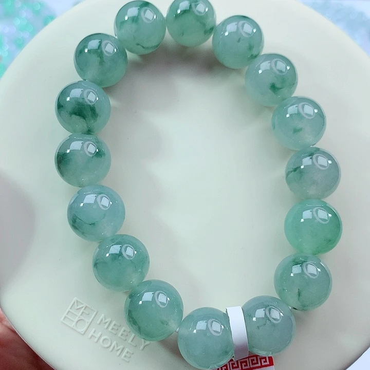 翡翠未镶嵌手链卡12.6