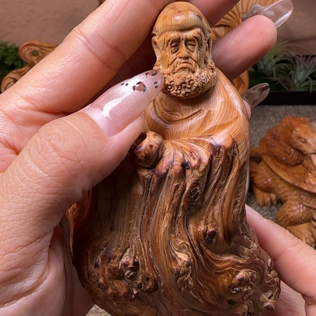 崖柏太行崖柏手把件