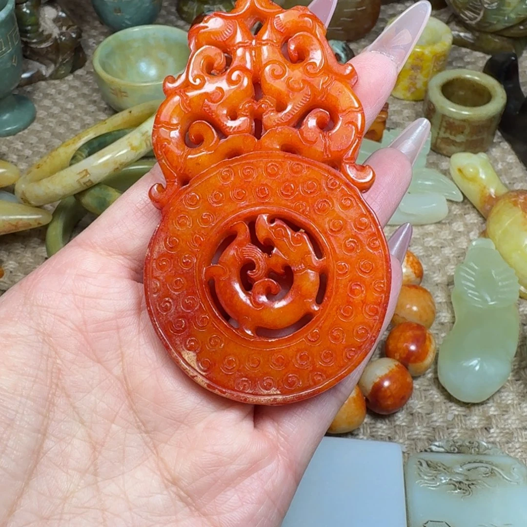 白玉菩提吊坠挂件