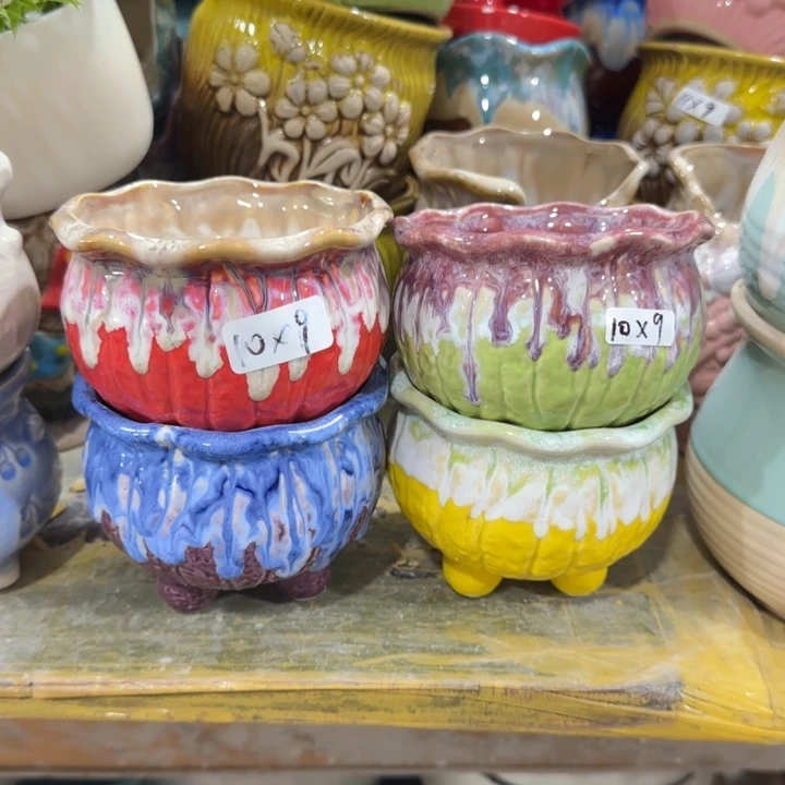 凑9块包邮，有孔，花盆