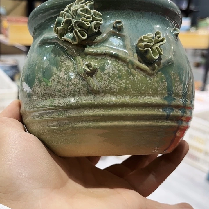 瓷片花盆福利多肉花盆