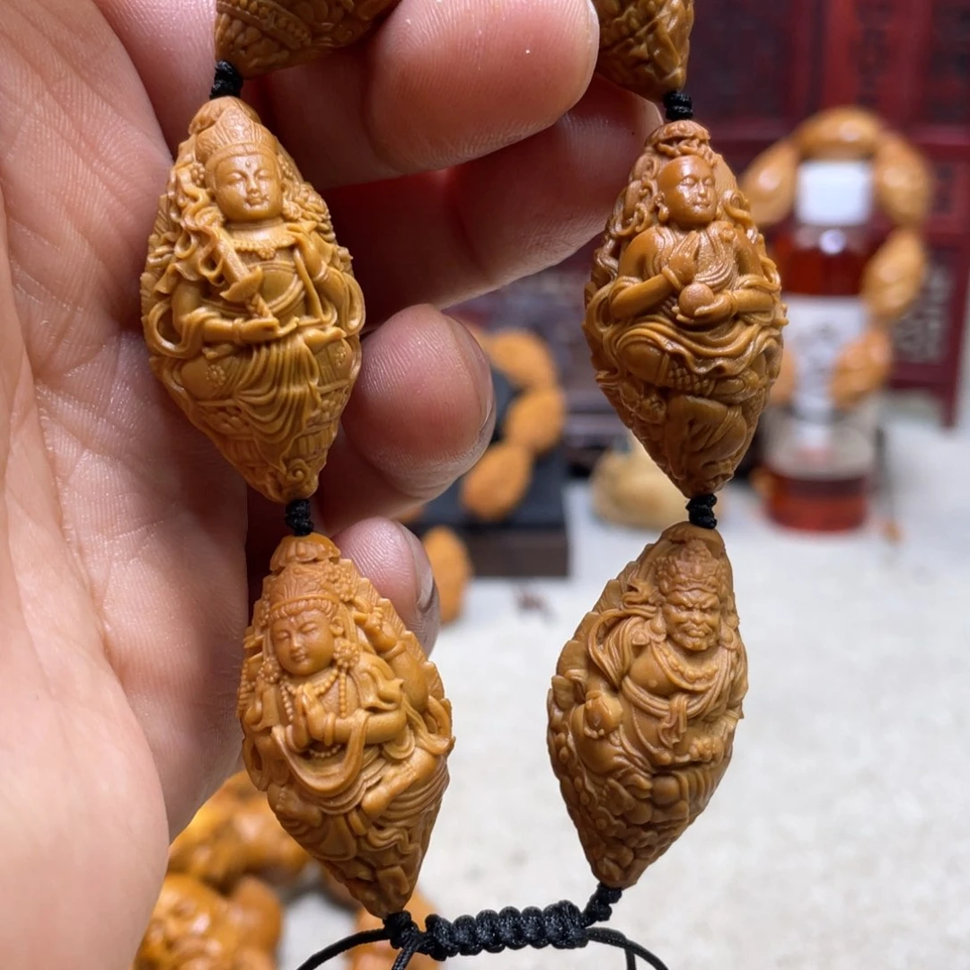 橄榄核吊坠橄榄核雕