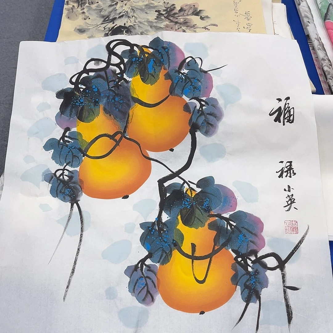 国画纯手绘作品欣赏