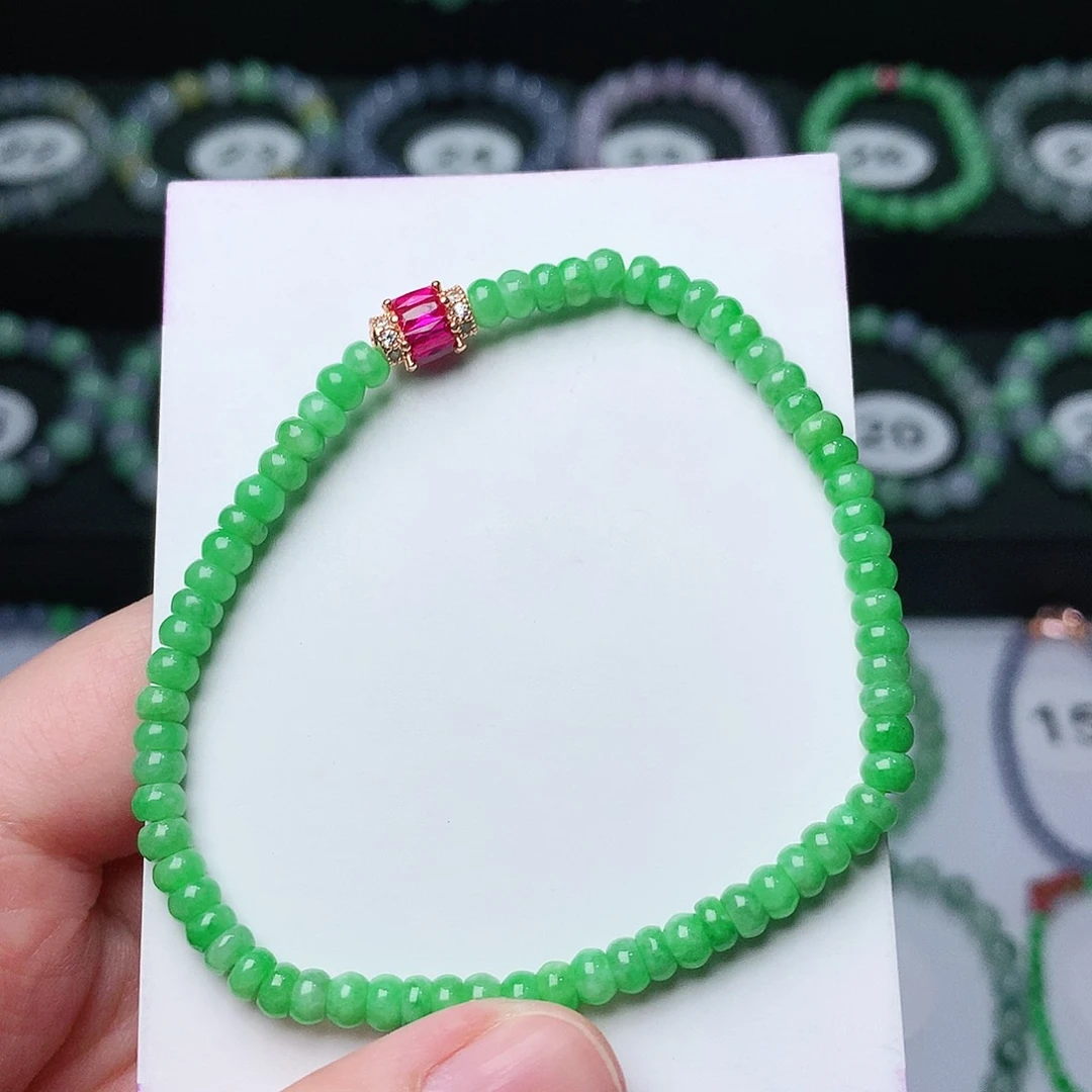 翡翠手链未镶嵌翡翠