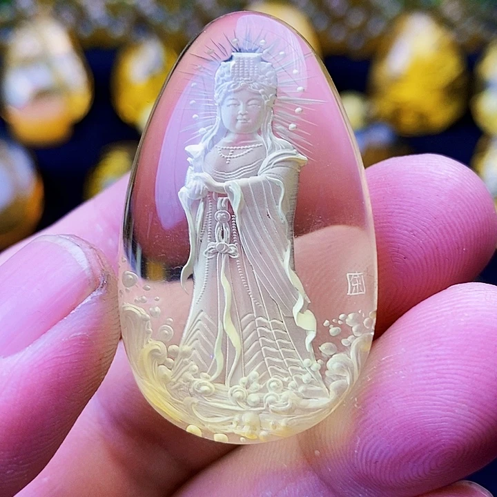 金珀未镶嵌吊坠(不含链)