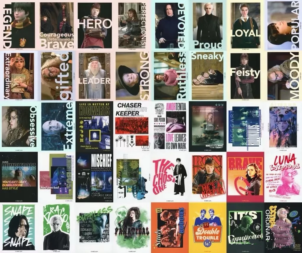 哈利波特 日谷 Harry Potter 艺术主题 贴纸 盲袋