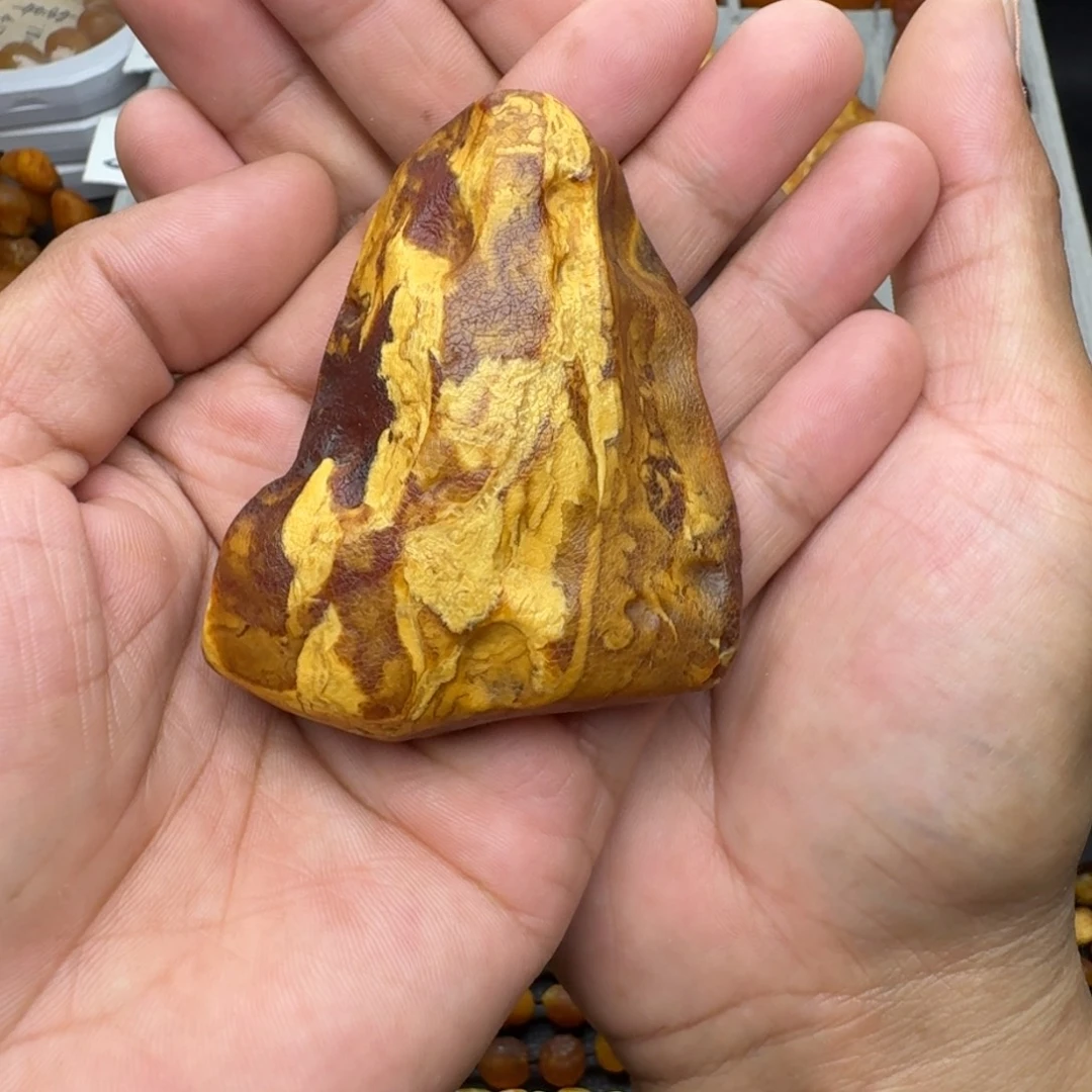 琥珀未镶嵌珠宝奇石天然蜜蜡