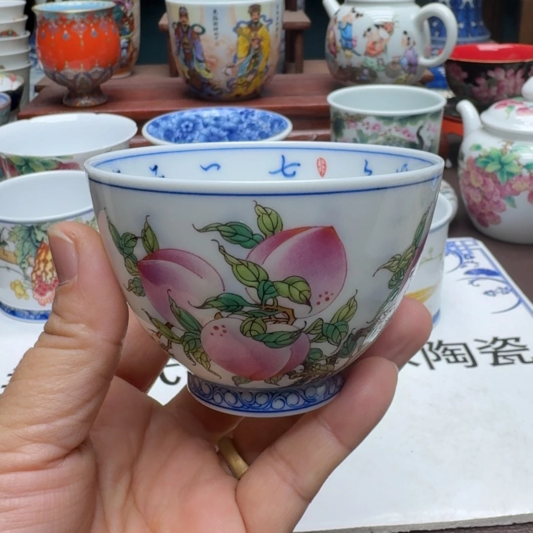 景德镇手工手绘展示