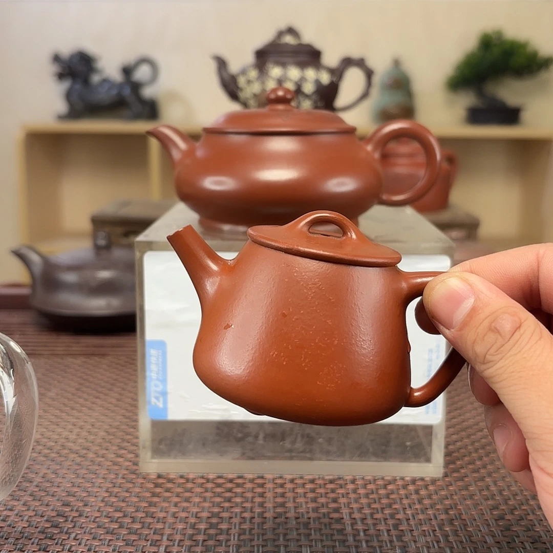 浪***险茶壶紫砂微瑕处理