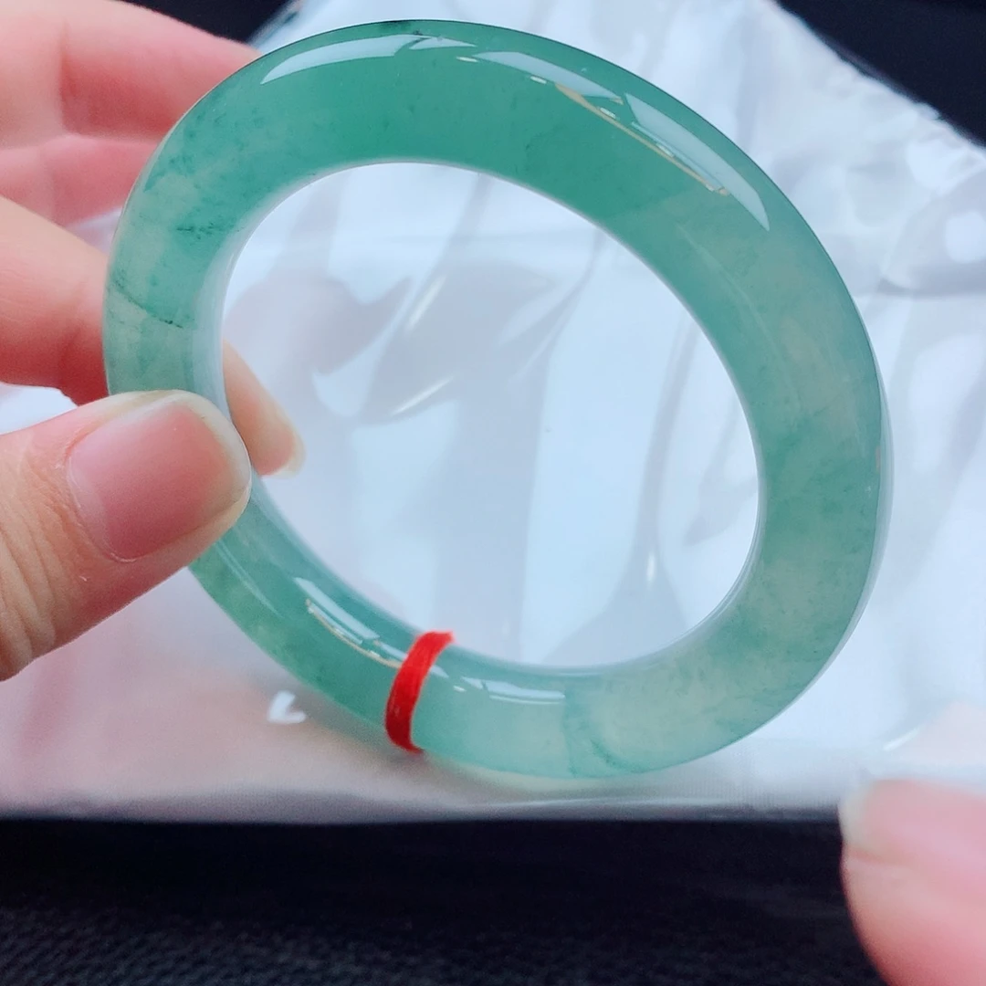 翡翠未镶嵌手镯天然缅甸翡翠A货手镯