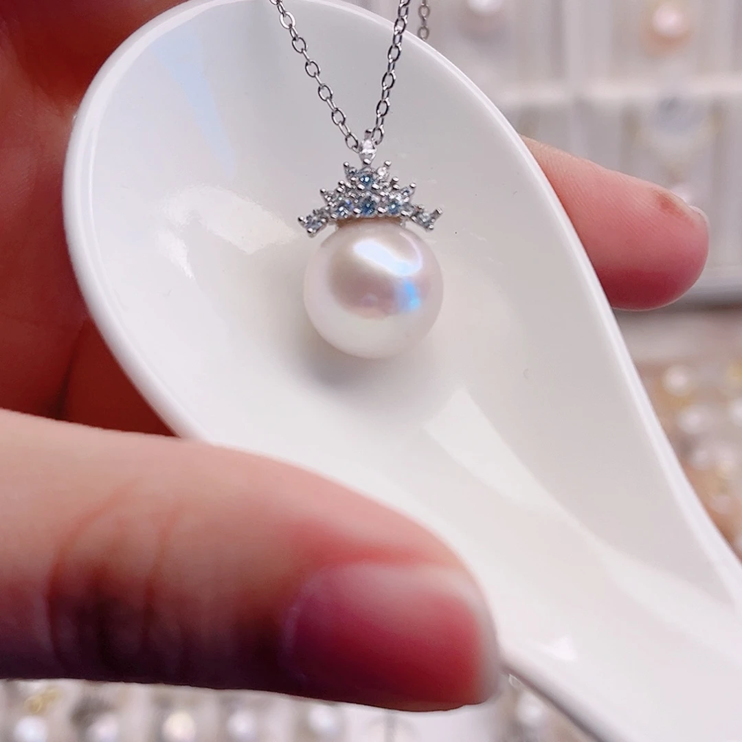 淡水珍珠未镶嵌吊坠(赠链)