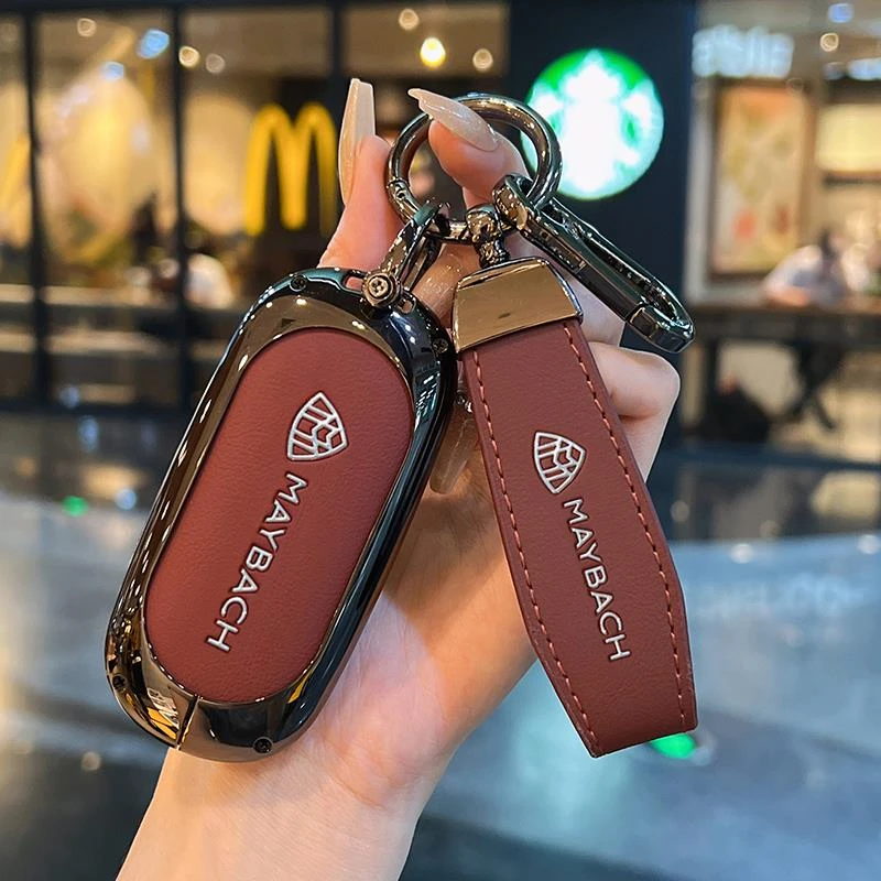 迈巴赫钥匙套S级S480高档S320L新s580迈巴赫s680壳gls450包gls480
