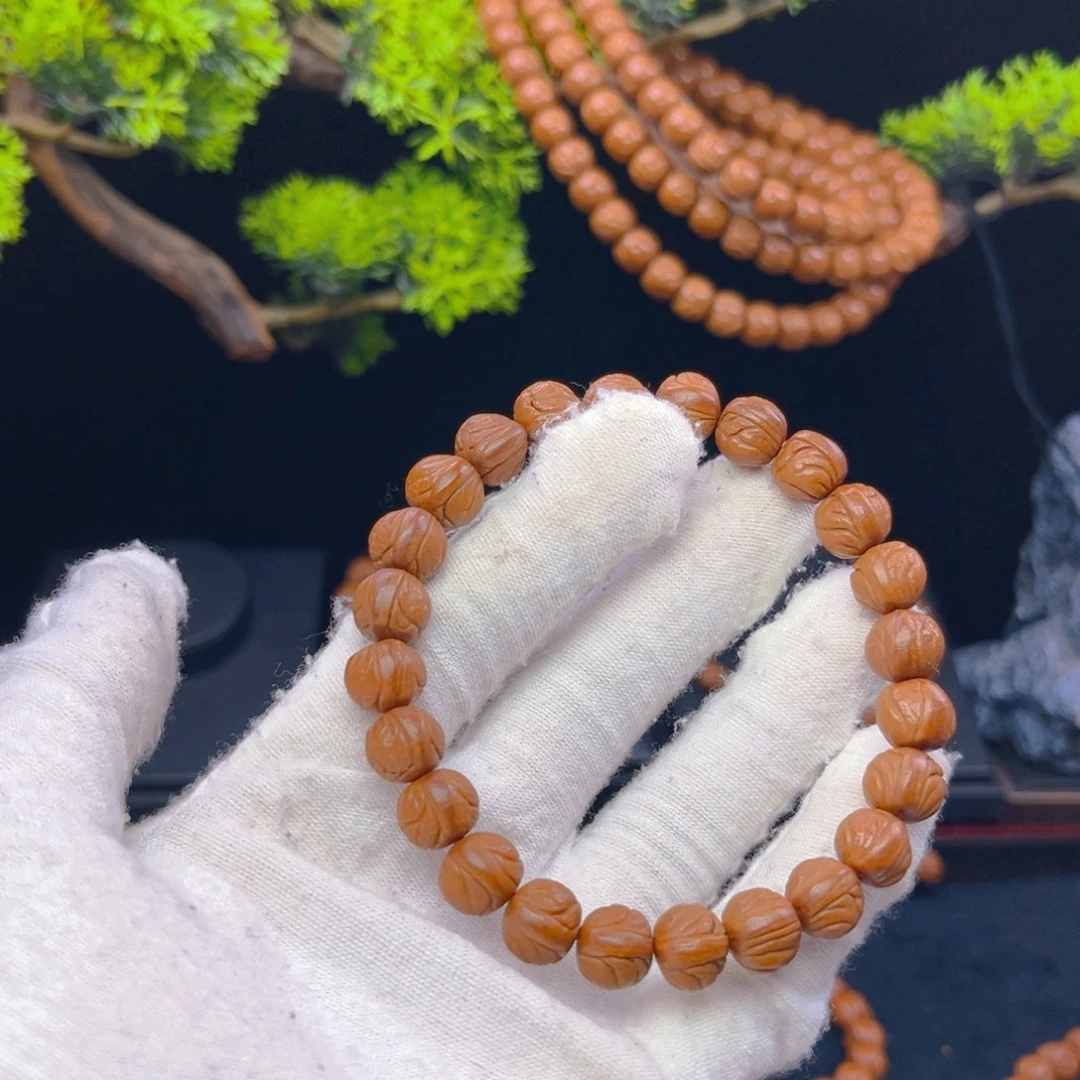 雷***儿桃核吊坠野生桃核