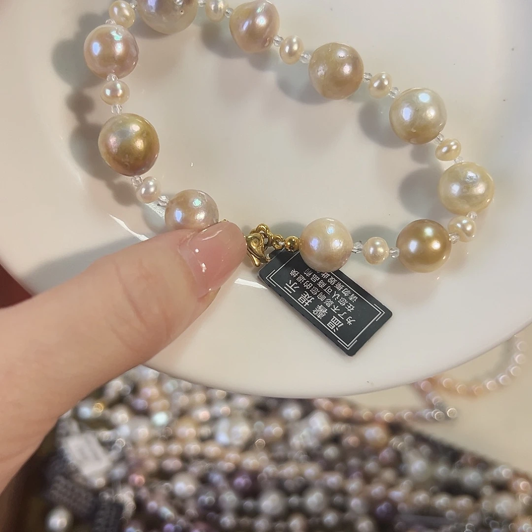 淡水珍珠合金设计款珠宝首饰