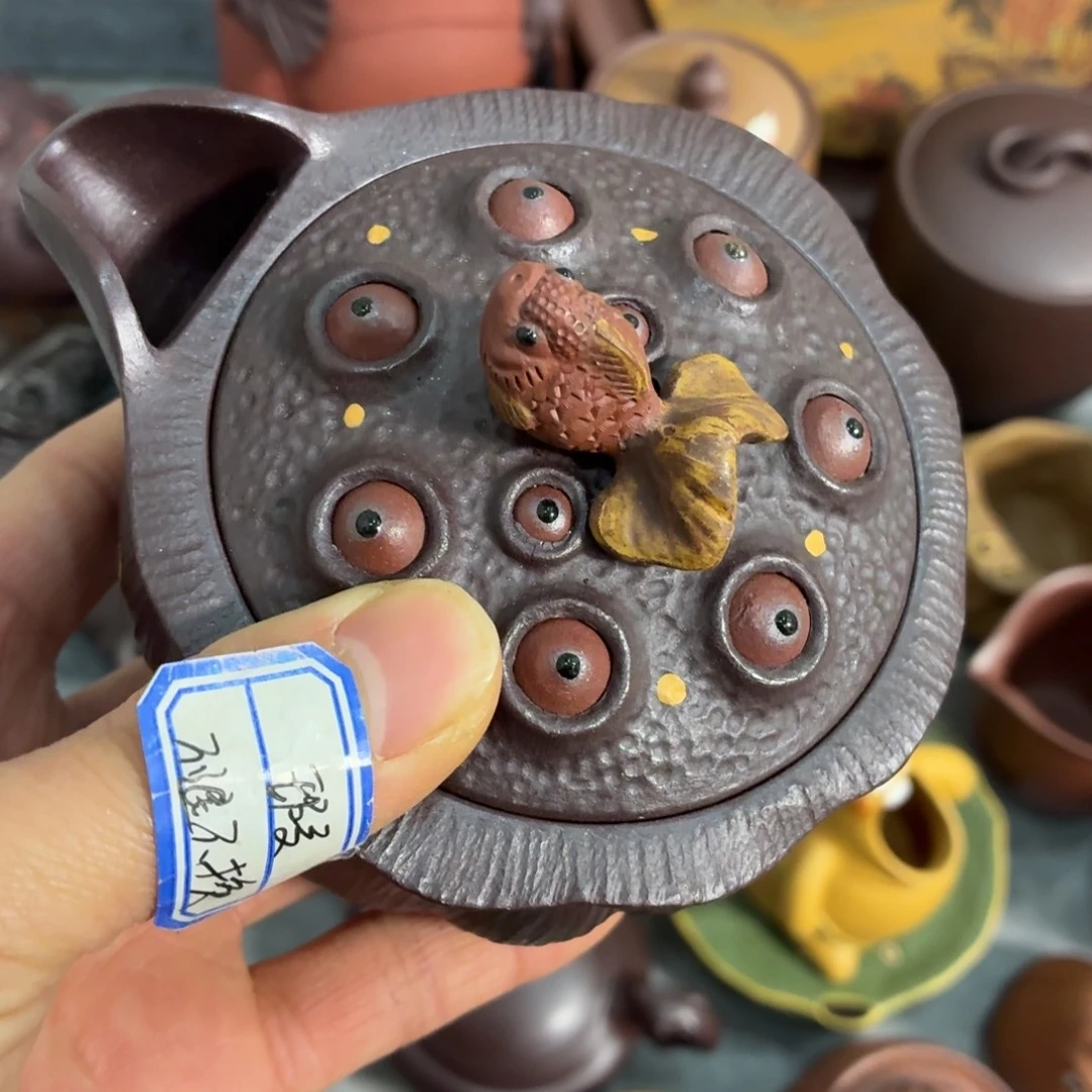 紫砂茶杯瑕疵不退不换介意勿拍