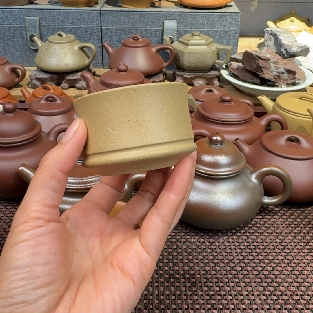 本山绿泥茶壶梨皮80毫升左右