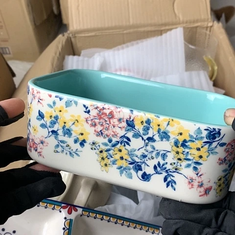 盘陶瓷制品满25拼单发货默认微瑕