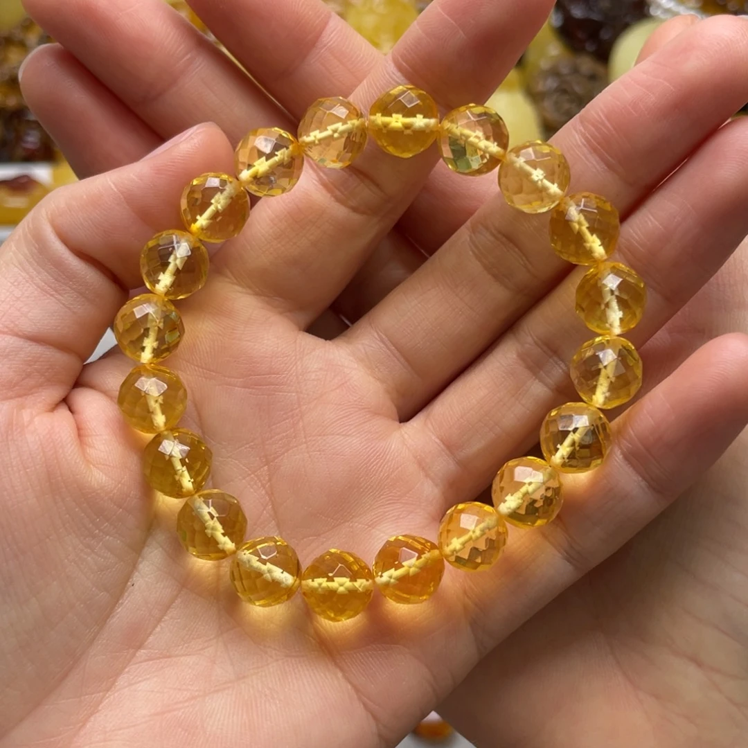 琥珀未镶嵌裸石天然琥珀9+mm