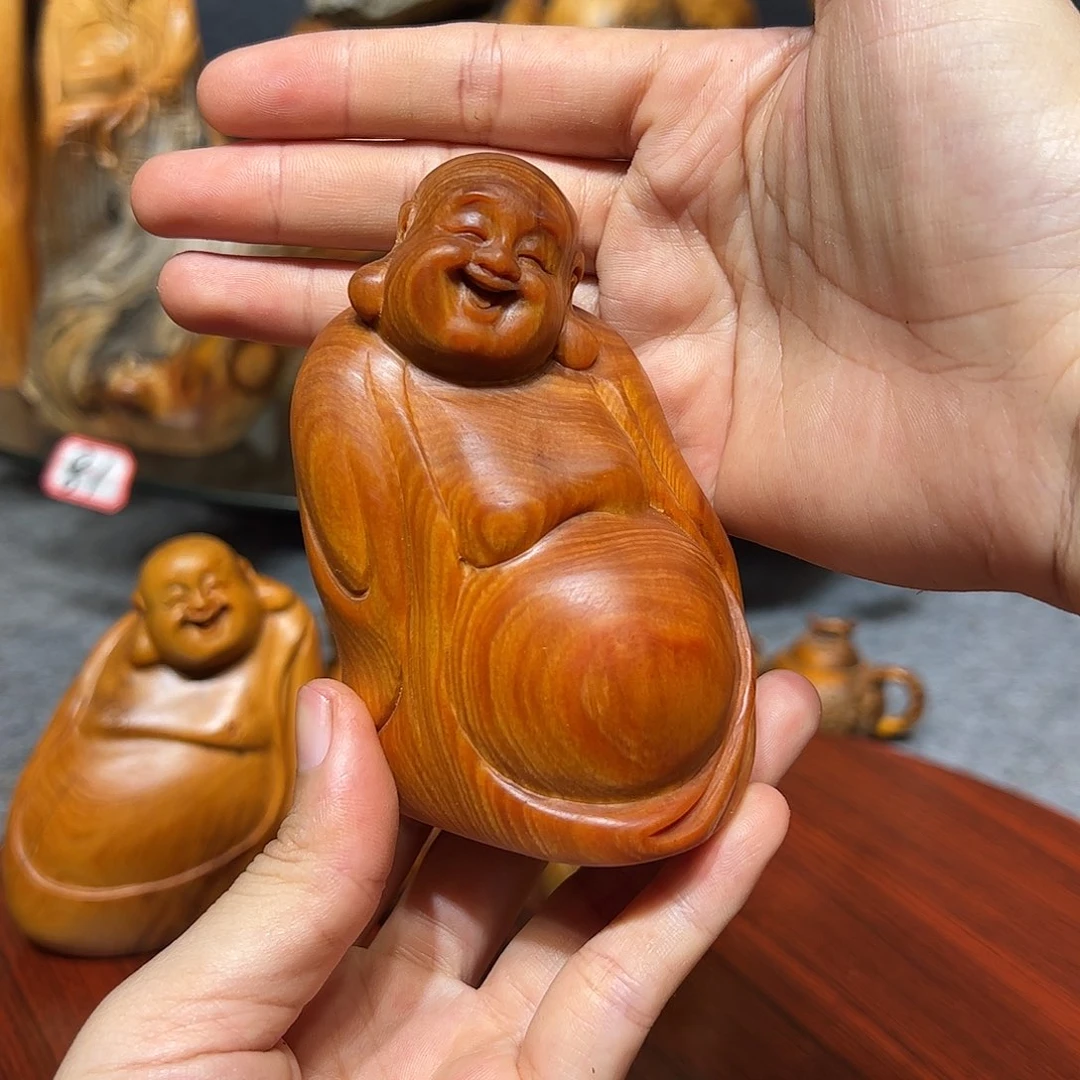 柏木崖柏木手把件摆件