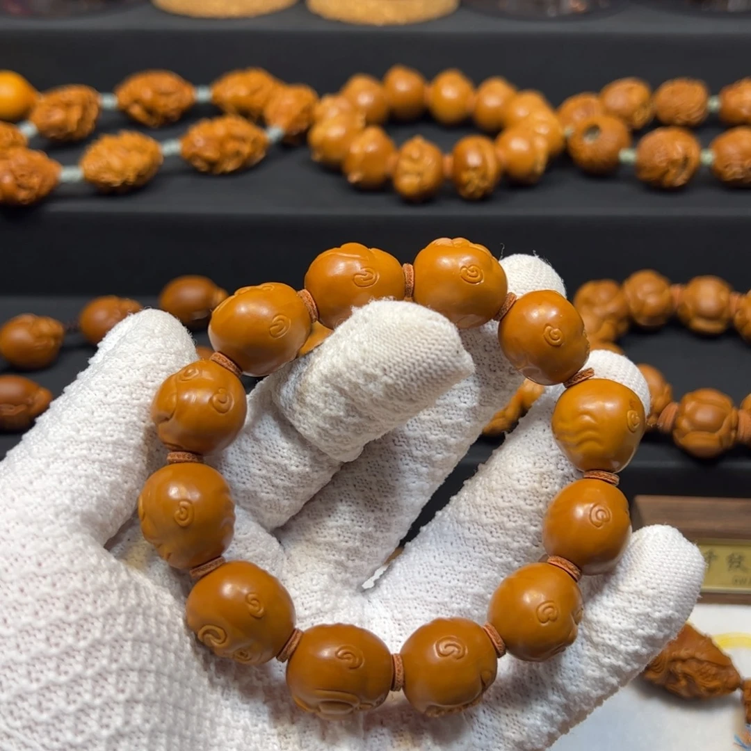 花****橄榄核手串/手链1.7丑态