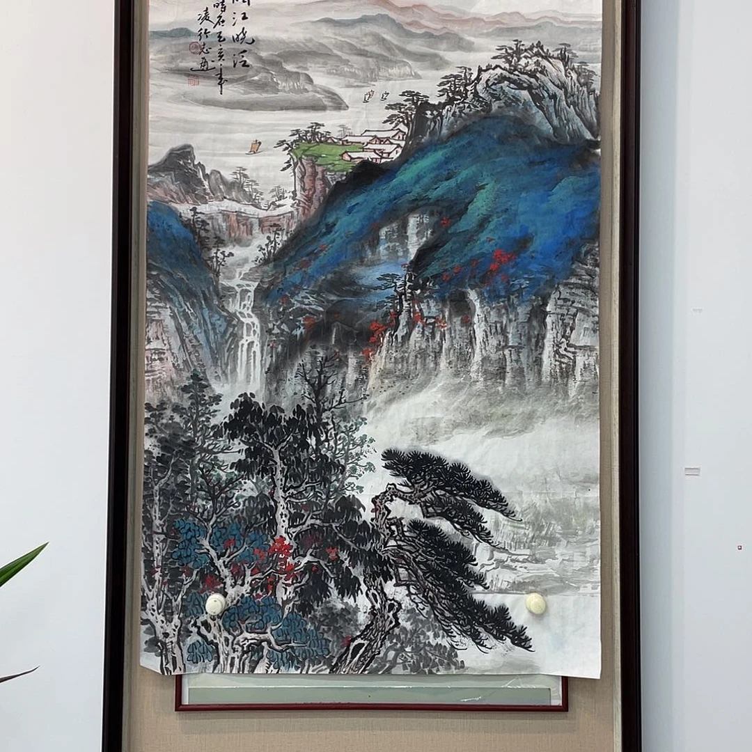 国画凌行志老师手绘国画精品