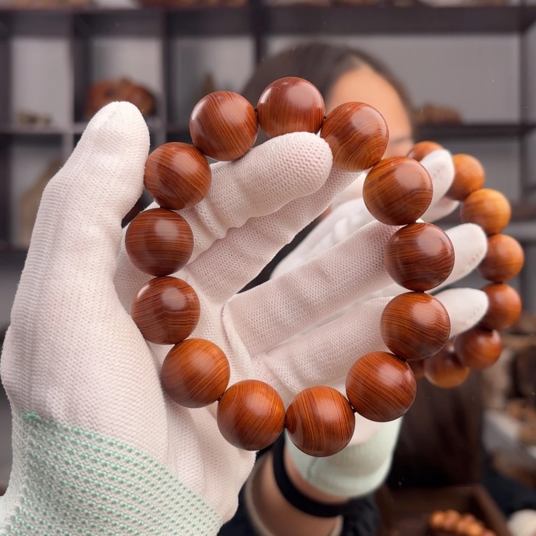 手串/手链柏木（崖柏） 黑金刚蚕丝1.8板根香料药甜36.4 高货