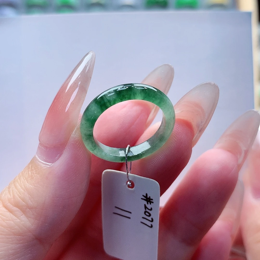 翡翠未镶嵌戒指缅甸A货