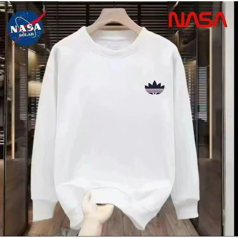 新款2025新款春秋男士卫衣圆领衣服重磅男女同款秋冬款潮牌-W45