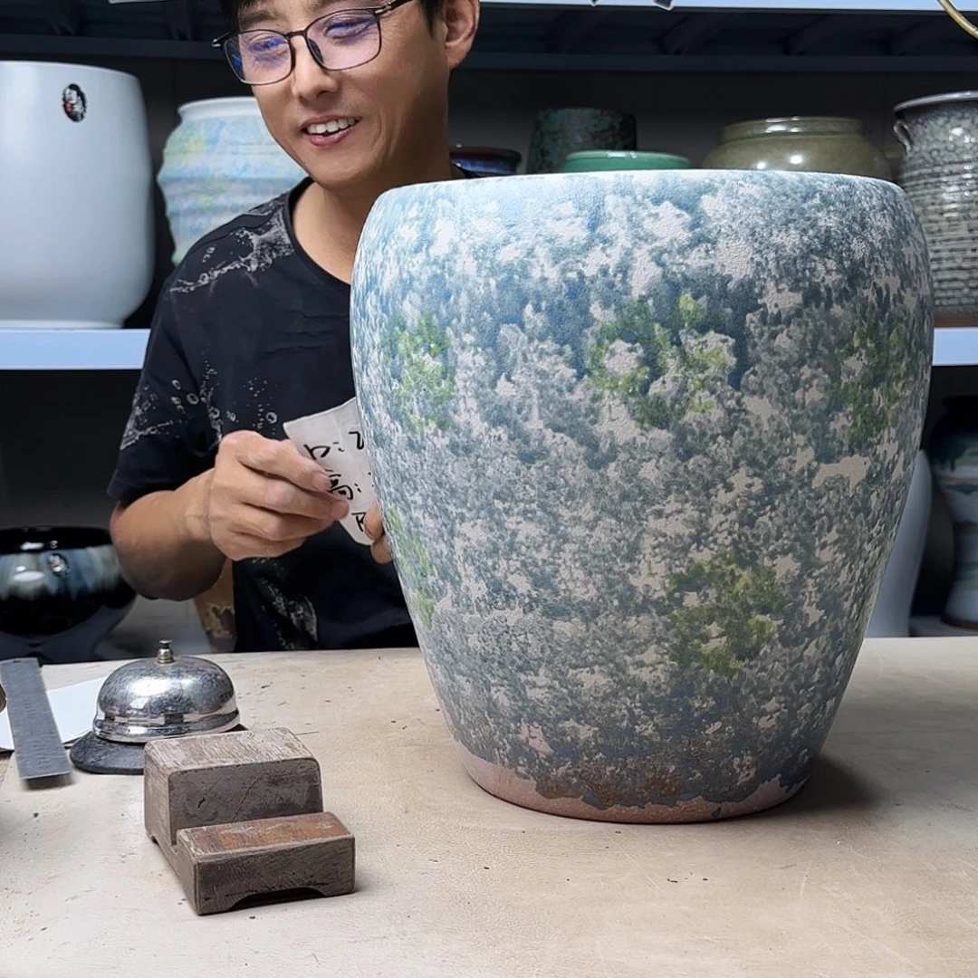 紫砂花盆尺寸25@30