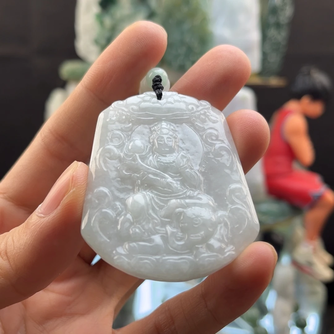 颈饰未镶嵌翡翠普贤
