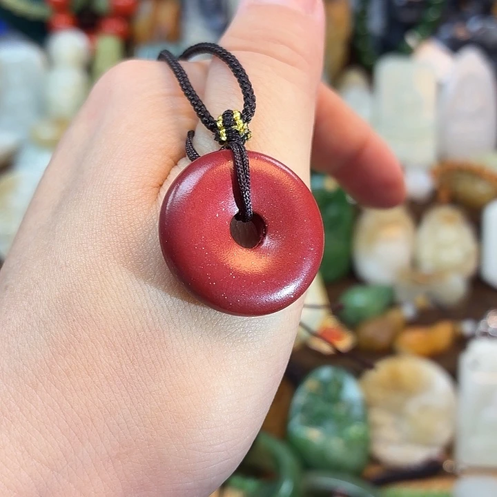 天然辰砂平安就是福气