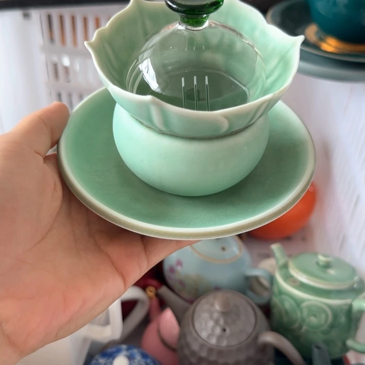 微瑕陶瓷茶具茶杯茶壶