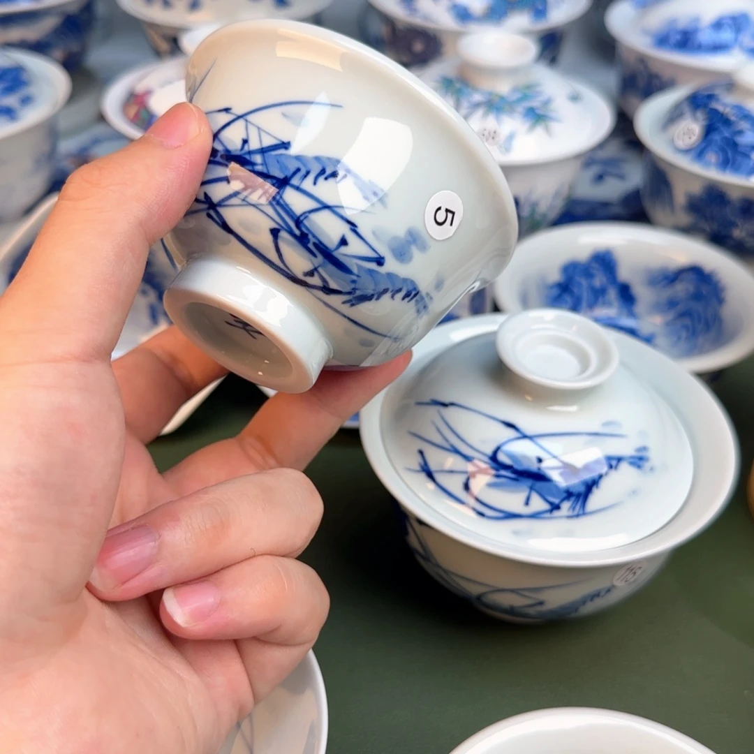 彦祖纯手工手绘茶具5