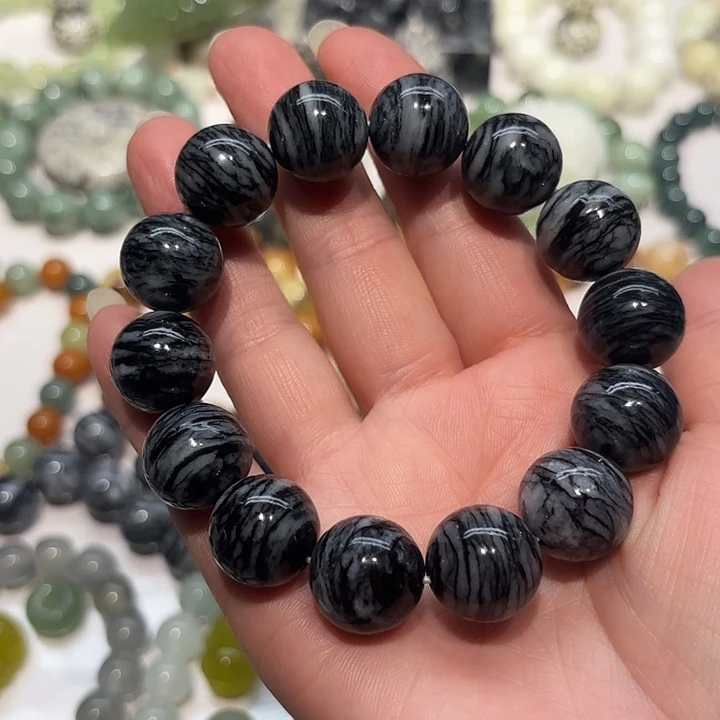 蛇纹石玉未镶嵌手串