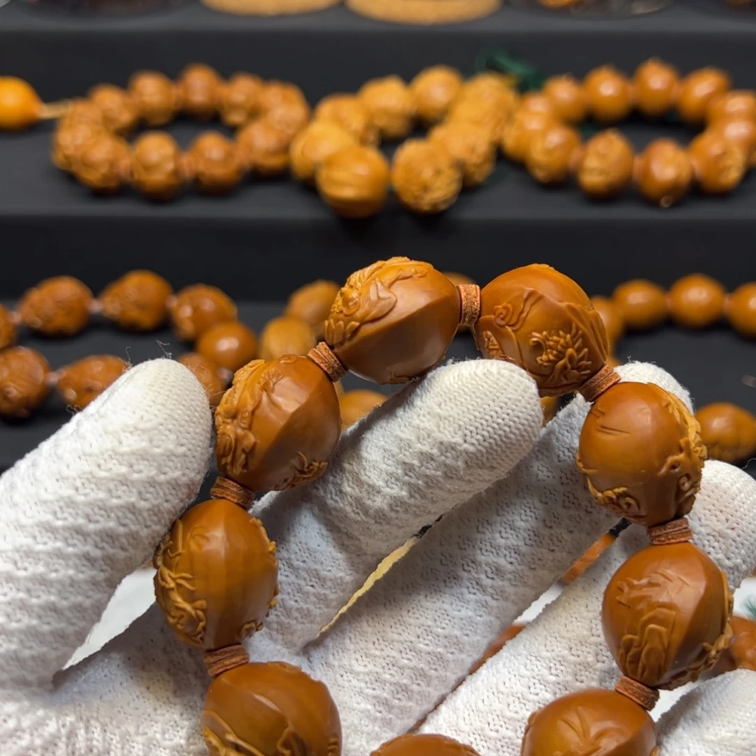 5***豪橄榄核手串/手链2.3自在观音