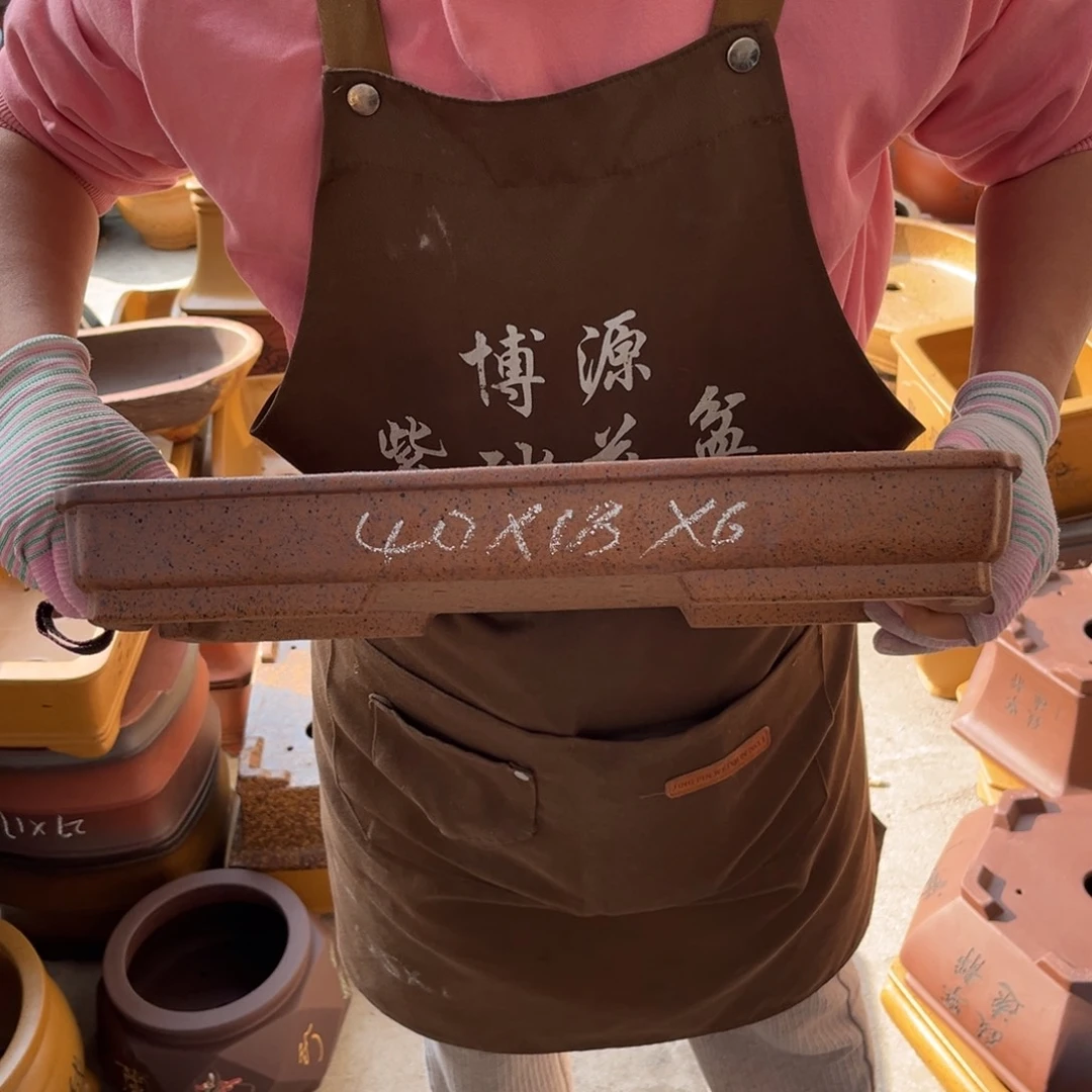 紫砂花盆盆景艺术