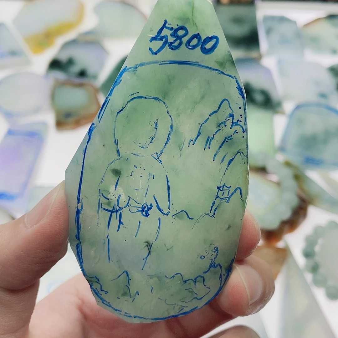 未镶嵌定制翡翠包工