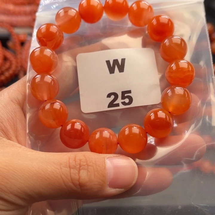 南红玛瑙未镶嵌多样性发货默认微瑕称重13mm