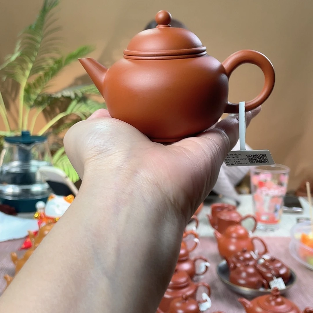 茶壶紫砂潮州全手工手拉壶