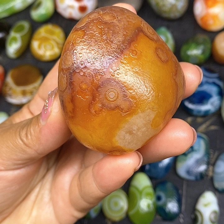 手把件奇石饰品无孔