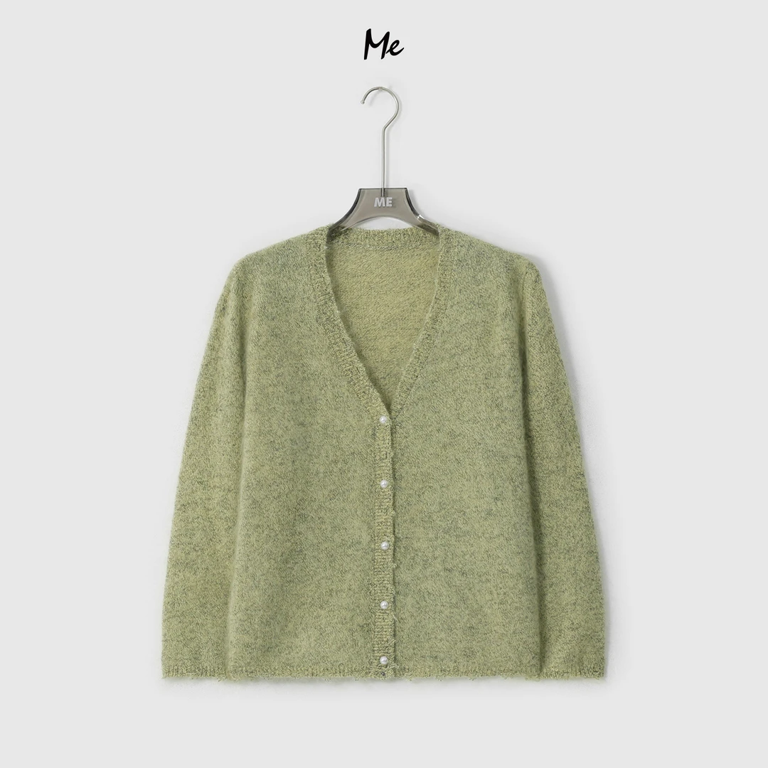 ME【100%绵羊毛云吐司】松弛圈圈纱时尚百搭休闲拉毛毛衣MESA0847