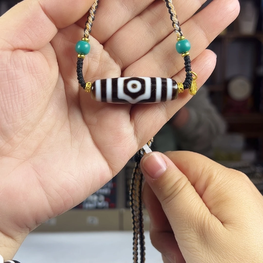 玛瑙/玉髓合金颈饰～行运