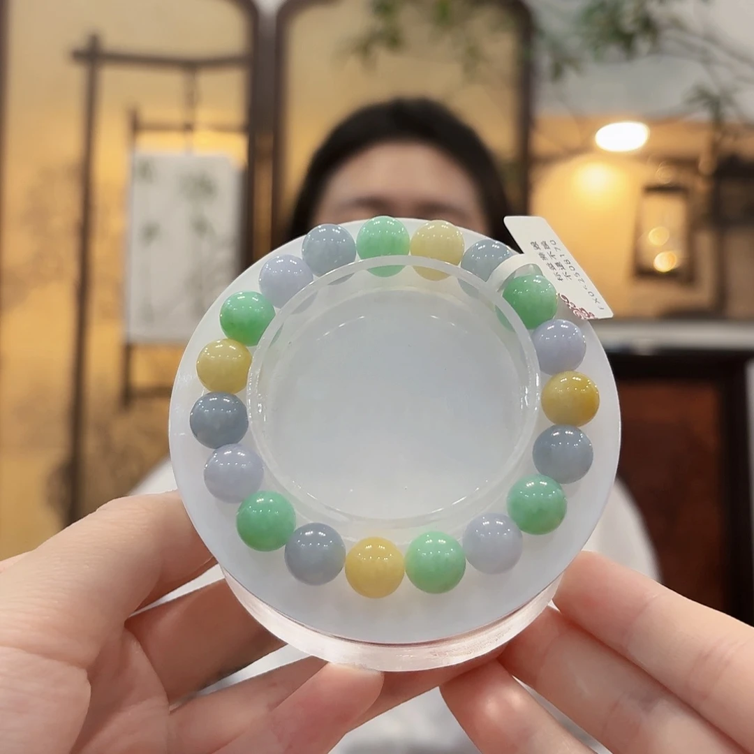 翡翠未镶嵌手串手串