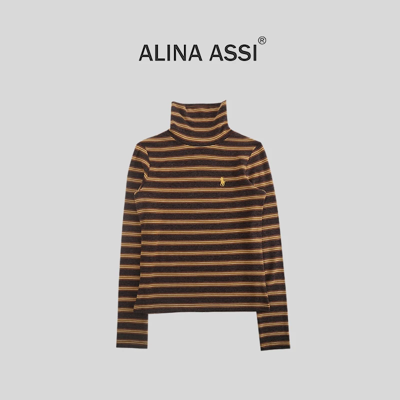 【糯米姐】2025秋季新款T恤百搭休闲长袖上衣F0411